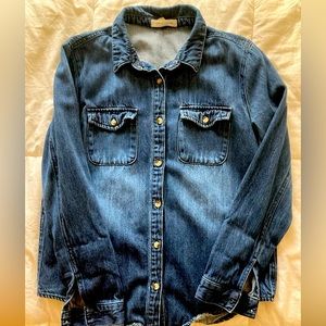 Denim Button Up